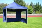 Topklasse 3x3m Marktstand / Easy-Up-Vouwpavillon Blauw, Ophalen of Verzenden, Nieuw, Partytent, Opvouwbaar