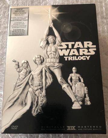 Star Wars DVD TRILOGY BOX SET 4-Disc Set, I, II, III beschikbaar voor biedingen