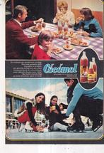 Retro reclame 1970 Nutricia Cécémel schaatsbaan frisdrank, Overige typen, Ophalen of Verzenden