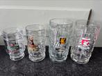 4 bierpullen, oa Union beer, Verzamelen, Ophalen, Zo goed als nieuw, Bierglas