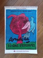 2002 Corneille  - Rétrospective Corneille, 50ans D'estampes, Antiek en Kunst, Kunst | Litho's en Zeefdrukken, Ophalen