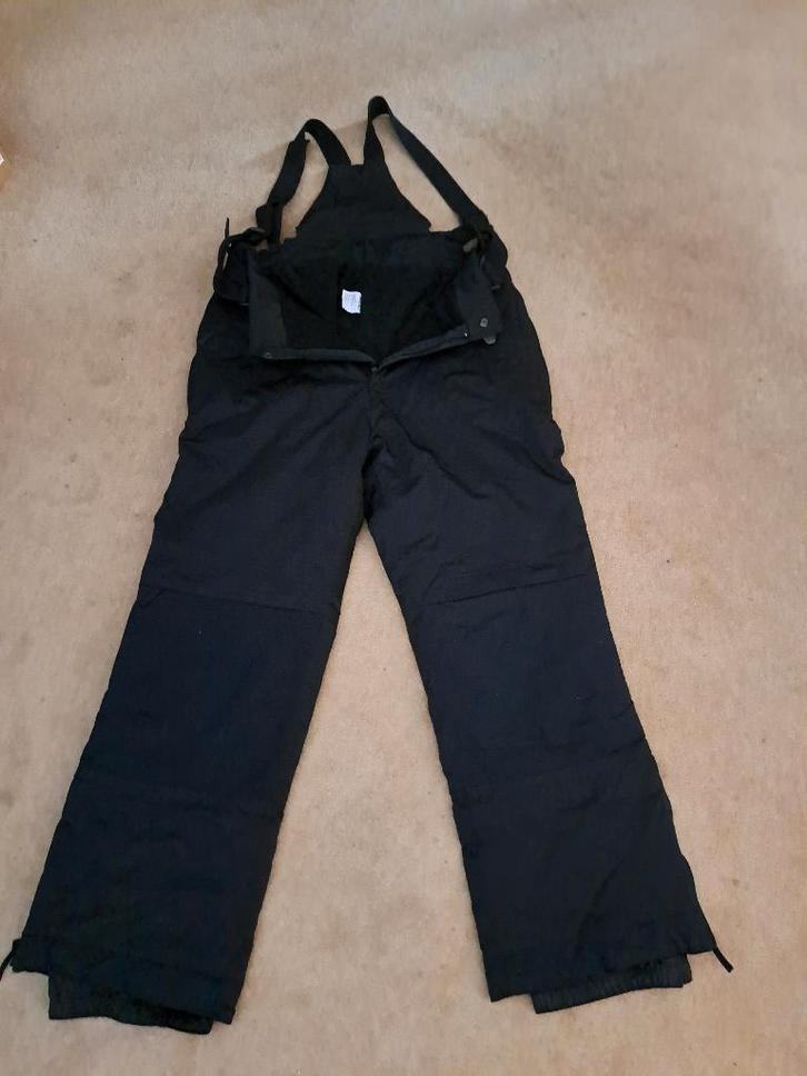 Warme, zwarte heren skibroek maat L. Nooit gedragen!, Kleding | Heren, Jassen | Winter, Zo goed als nieuw, Maat 52/54 (L), Zwart