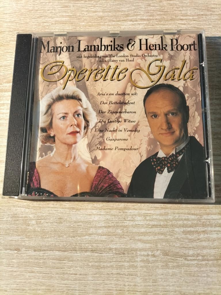 Marjon lambriks & Henk Poort - operette gala, Ophalen of Verzenden