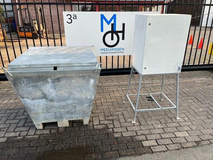 Bouwaansluitkast/bouwmeterkast 63A en watermeterput set, Doe-het-zelf en Verbouw, Overige Doe-het-zelf en Verbouw, Gebruikt, Ophalen