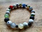 Nieuwe zelfgemaakte armband met natuurstenen kralen, Overige materialen, Nieuw, Ophalen of Verzenden, Overige kleuren