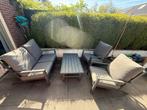 Tierra Outdoor 4-zits loungeset Lima antraciet, Ophalen, 4 zitplaatsen, Aluminium, Loungeset