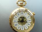 Mentor alarm, Swiss made, 17 jewels, klokje, zakhorloge, Antiek en Kunst, Verzenden