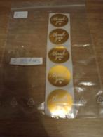 5 Thank you stickers, Ophalen of Verzenden, Nieuw, Meerdere stickers