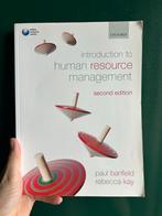Introduction to Human Resource Management, Ophalen of Verzenden, Gelezen, Personeel en Organisatie