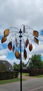 WINDMOLEN / HERFSTBLAD / windspinner, Huis en tuin decoratie Marie, Nieuw, Info@huisentuindecoratiemarie.nl, Peize