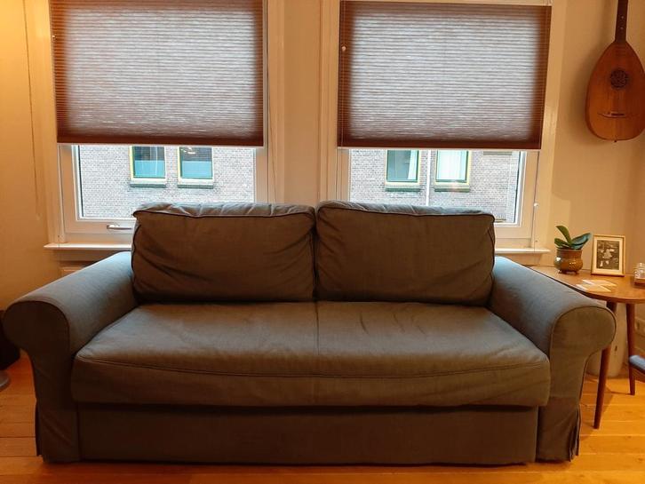 IKEA Ektorp slaapbank - Grijs - Uitstekende staat, Huis en Inrichting, Slaapkamer | Slaapbanken, Zo goed als nieuw, Tweepersoons