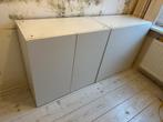 2 stuke METOD Bovenkasten 80x80 cm, Ophalen, Met deur(en), Wit, 50 tot 100 cm
