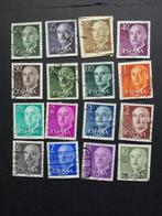 Spanje W kopjes Generaal Franco gestempeld, Postzegels en Munten, Ophalen of Verzenden, Gestempeld