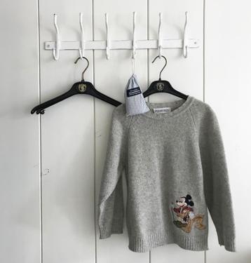 34 Donaldson Mickey Mouse kinderkleding kleerhangers beschikbaar voor biedingen