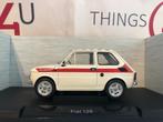 MCG 1:18 Fiat 126 Abarth Look 1977-1984 wit/rood nieuw, Hobby en Vrije tijd, Modelauto's | 1:18, Ophalen of Verzenden, Nieuw, Auto