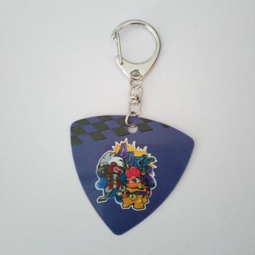 Pokémon Band Festival Guitar Pick keychain Lycanroc Scrafty beschikbaar voor biedingen