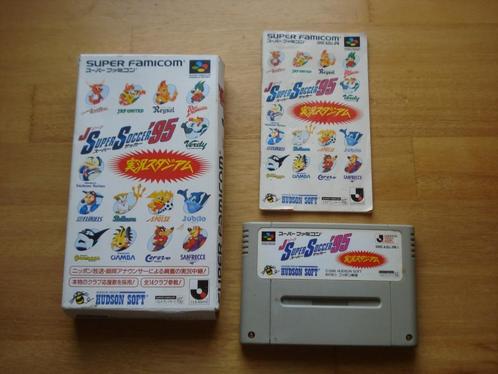 Super Soccer 95 super famicom, Spelcomputers en Games, Games | Nintendo Super NES, Gebruikt, Sport, 1 speler, Vanaf 3 jaar, Ophalen of Verzenden