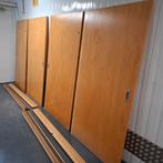 Vintage kast: 2x Lundia stellingkast met schuif deuren, Ophalen, Gebruikt