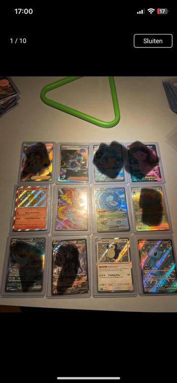 pokemon kaarten engels o.a 151 en paldean fates beschikbaar voor biedingen