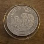 1 oz zilver Somalia Elephant 2026, Postzegels en Munten, Edelmetalen en Baren, Verzenden, Zilver