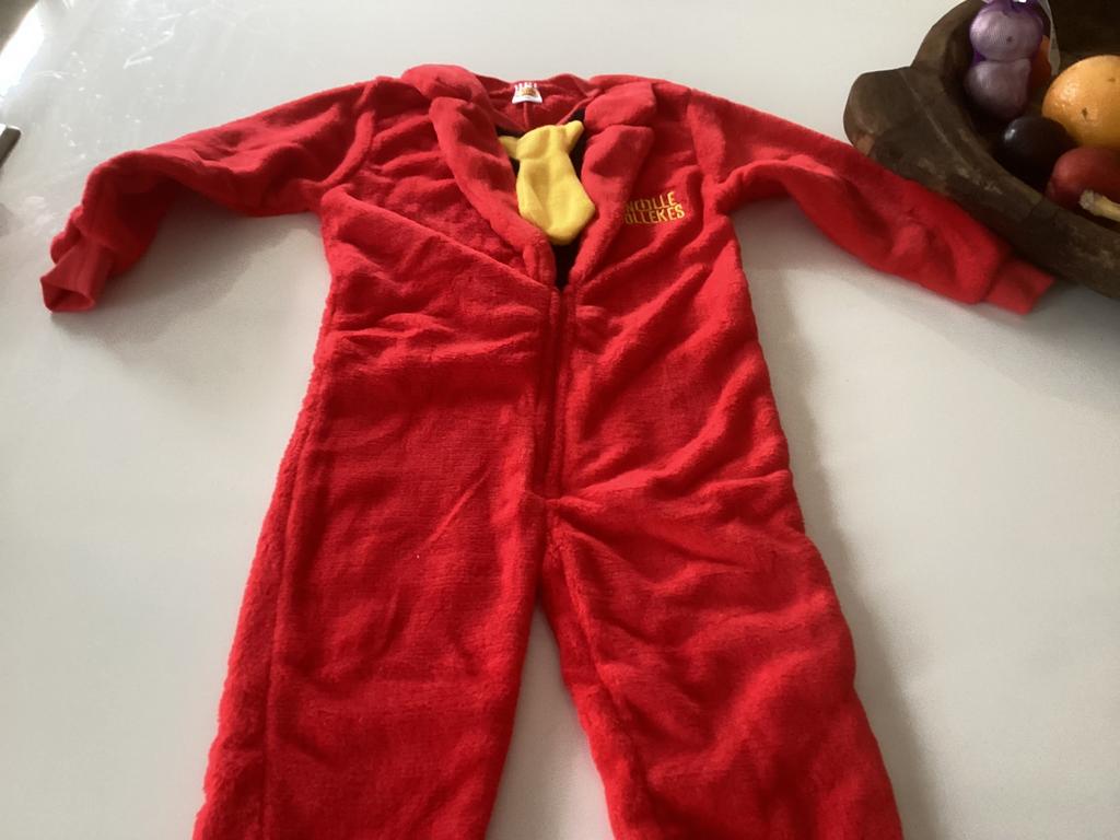 Kinder verkleedpak /onesie, snolle bollekes, maat 104,nieuw, Ophalen, Nieuw