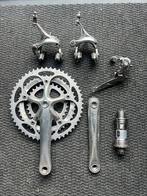 Shimano ultegra onderdelen 6500 serie jaren 90 vintage, Fietsen en Brommers, Fietsonderdelen, Crankstel of Pedalen, Gebruikt, Racefiets