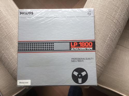 Philips LP 1800 UF tape in OVP( Metal-reel), Audio, Tv en Foto, Bandrecorders, Met banden, Ophalen of Verzenden
