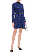 Maje belted cotton flannel dress royal blue, S, Blauw, Nieuw, Ophalen of Verzenden, Maje