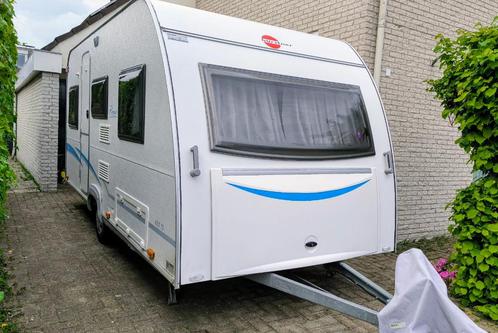 Burstner premio 435 TS lichtgewicht, Caravans en Kamperen, Caravans, Particulier, tot en met 4, 750 - 1000 kg, Standaardzit, Bürstner