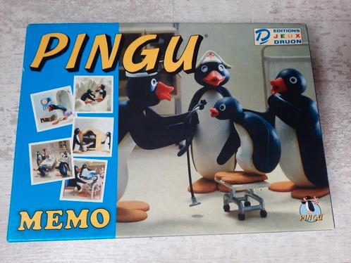 PINGU Memory spel PINGUIN Memo, Hobby en Vrije tijd, Gezelschapsspellen | Overige, Zo goed als nieuw, Een of twee spelers, Drie of vier spelers