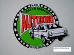 Stk.003 / Vintage Klassieke auto-sticker Autokino Landgraaf, Nieuw, Meerdere stickers, Verzenden