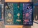 Luxe Epoxy Kunstwerk met Armand de Brignac Flessen, Ophalen of Verzenden
