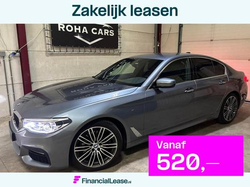 BMW 5-serie 520i High Executive M-pakket, Auto's, BMW, Bedrijf, Lease, Financial lease, 5-Serie, ABS, Achteruitrijcamera, Adaptive Cruise Control