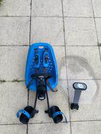 Yepp fietsstoeltje voorop met windscherm en adapter, Gebruikt, Ophalen of Verzenden