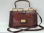 MARC CHANTAL vintage  lederen tas 23cmx16x10, Ophalen of Verzenden