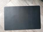 6 Castagnola lederlook placemats, Ophalen of Verzenden, Zo goed als nieuw, Zwart, Placemat
