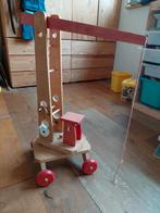 Hijskraan hout, Kinderen en Baby's, Speelgoed | Houten speelgoed, Ophalen, Gebruikt, Overige typen