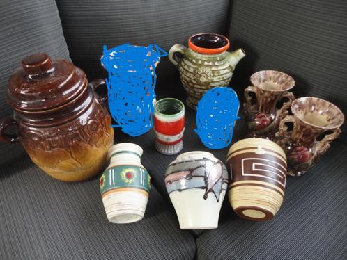 Diverse vintage retro West Germany keramische fat lava vazen, Antiek en Kunst, Antiek | Keramiek en Aardewerk, Ophalen of Verzenden