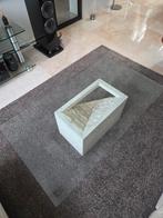 Salontafel fossiel stone, 100 tot 150 cm, Minder dan 50 cm, Rechthoekig, 50 tot 100 cm