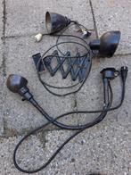 Vintage Industriële Werklampen, Ophalen, Minder dan 50 cm