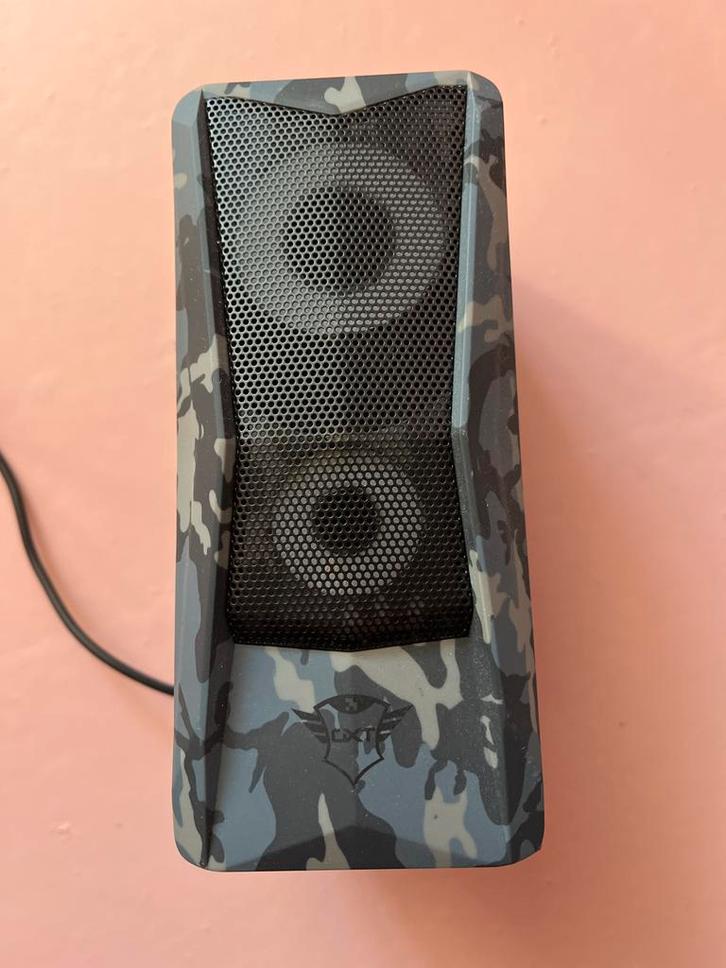 Trust Gaming GXT 606 JAVV 2.0 Speakers - RGB, Computers en Software, Pc speakers, Zo goed als nieuw, Audiokanaal 2.0, Ophalen of Verzenden