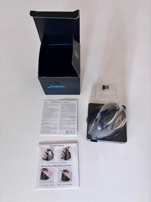 Evoluent 4 - ergonomische muis draadloos - nieuw in doos, Computers en Software, Muizen, Nieuw, Muis, Rechtshandig, Draadloos
