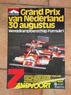 Originele poster Grand Prix van Nederland 1981 / Zandvoort, Verzamelen, Ophalen of Verzenden, Formule 1, Zo goed als nieuw