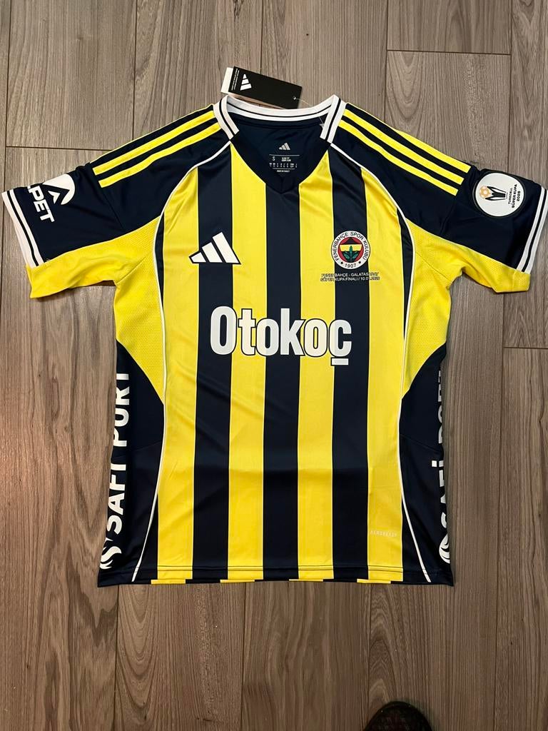 Fenerbahce 2025/2026 Thuisshirt Turkcell Süper Kupa 2025, Maat S, Ophalen of Verzenden, Nieuw, Shirt