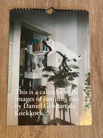 Kalender met springende katten van Daniel Gebhart Koekkoek, Ophalen of Verzenden, Maandkalender, Zo goed als nieuw