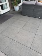 Stoeptegels 60x60 - 18m2, Tuin en Terras, Ophalen, Gebruikt, 10 m² of meer, Beton
