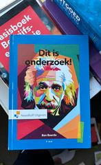 Dit is onderzoek! (3e druk), Boeken, Ophalen of Verzenden, Zo goed als nieuw, Overige niveaus