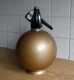 Vintage siphon goud spuitwaterfles Sparklets England sifon, Ophalen of Verzenden, Gebruikt