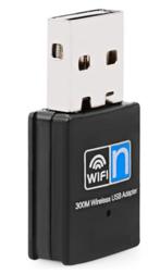 Mini USB 2.0 Wifi Adapter 300Mbps Dongle, Nieuw, Computers en Software, Ophalen of Verzenden, Nieuw, ZIS Computers