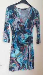 Prachtige, nagenoeg nieuwe, jurk/tuniek met overslag, Kleding | Dames, Maat 38/40 (M), Overige kleuren, Ophalen of Verzenden, Zo goed als nieuw